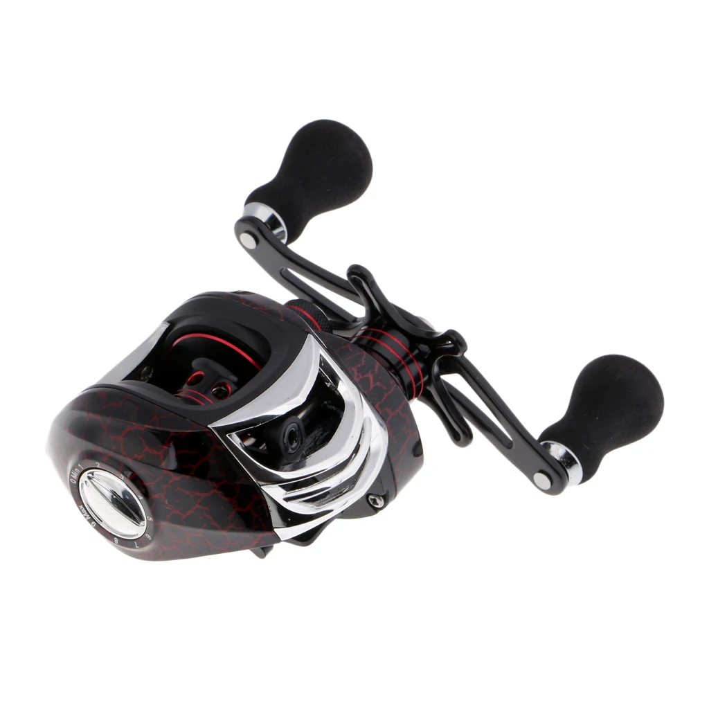 Baitcasting Fishing Reel 6.3:1 Baitcasters Saltwater or Freshwater High-tech Baitcast Reels