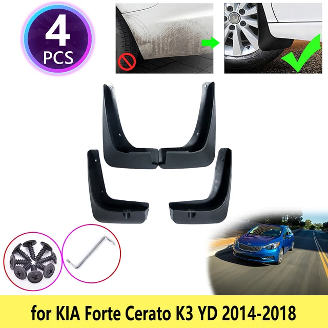 עבור KIA Forte K3 YD 2014 2015 2016 2017 2018 Cerato קדמי אחורי מגני בץ פגוש Mudflaps בוץ דש משמרות Splash אביזרי רכב