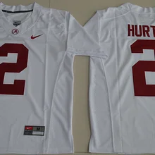 Новое поступление, высокое качество,, Alabama Crimson Tide Jalen Hurts 2 Limited, s-White, размер S, M, L, XL, 2 Джерси