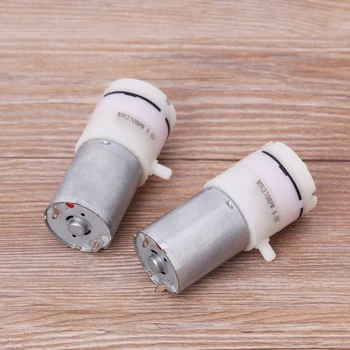 

2x DC 3V-6V 5V 370 Motor Micro Mini Air Pump Vacuum For Aquarium Tank Oxygen