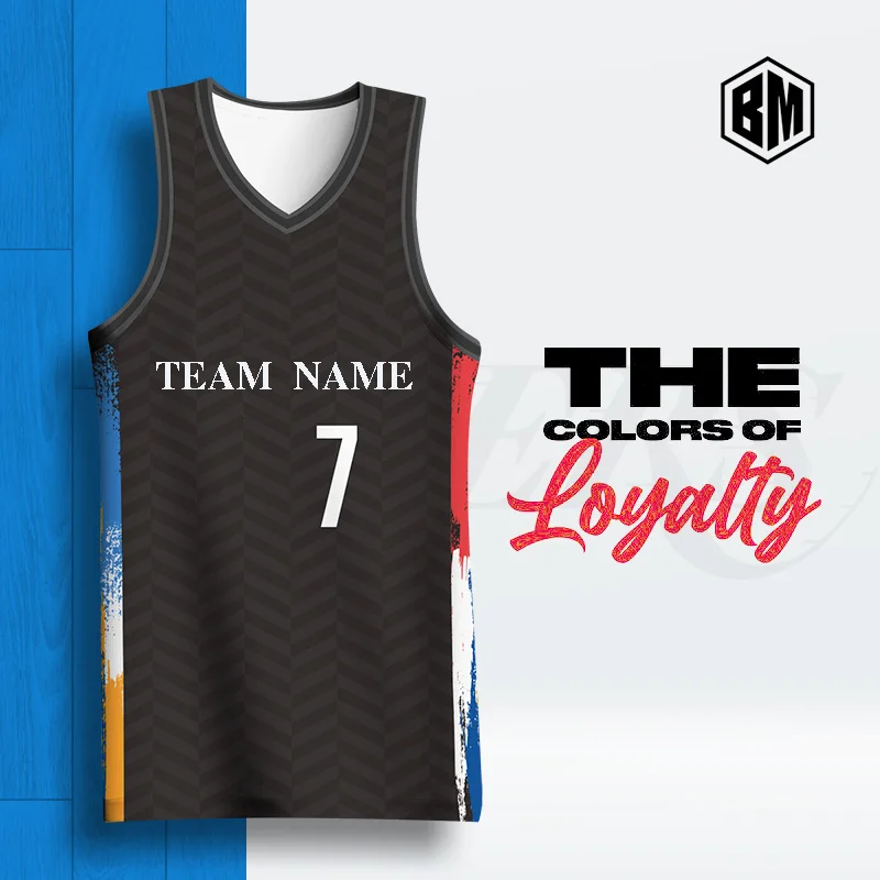 Full Sublimation Basketball Jerseys For Man Uniform Customizable Team