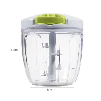 

Multifunction Vegetable Chopper Cutter Processor Chopper Garlic Cutter Vegetable Fruit Twist Shredder Manual Meat GrinderCrusher