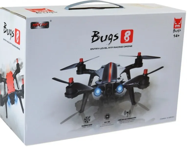 Радиоуправляемый квадрокоптер MJX Bugs 8 RTF 2.4G- B8