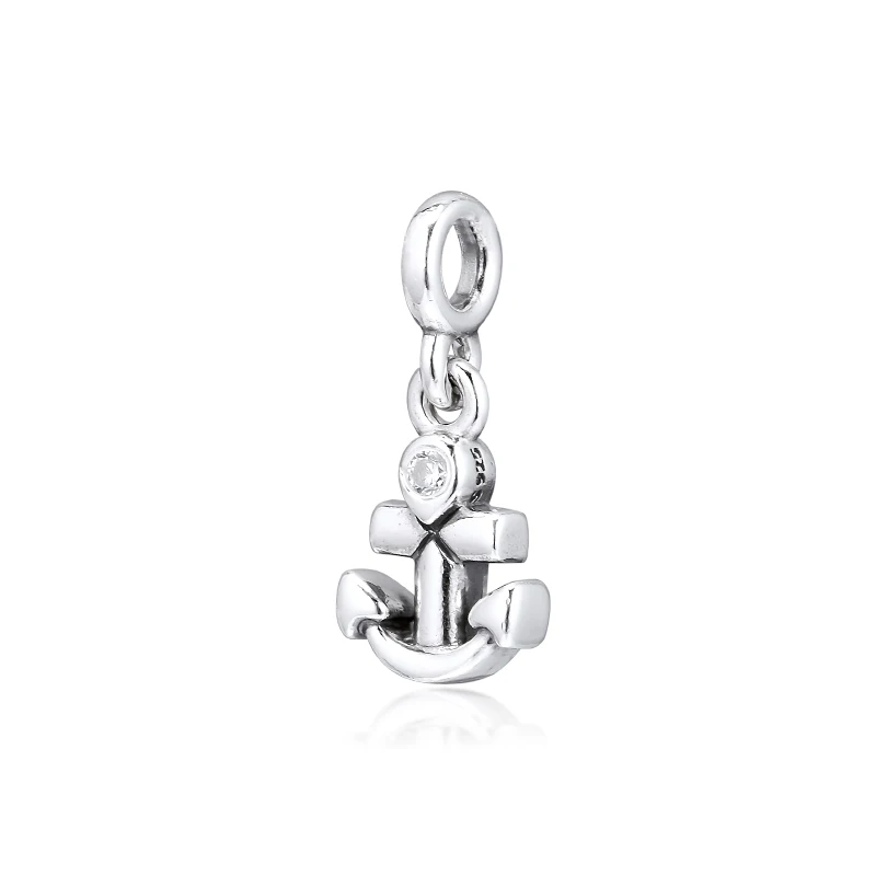 

Beads Silver 925 Jewelry My Anchor Dangle Charm for jewelry making only fit for Me Bangle Bracelet DIY 100% 925 Sterling Silver