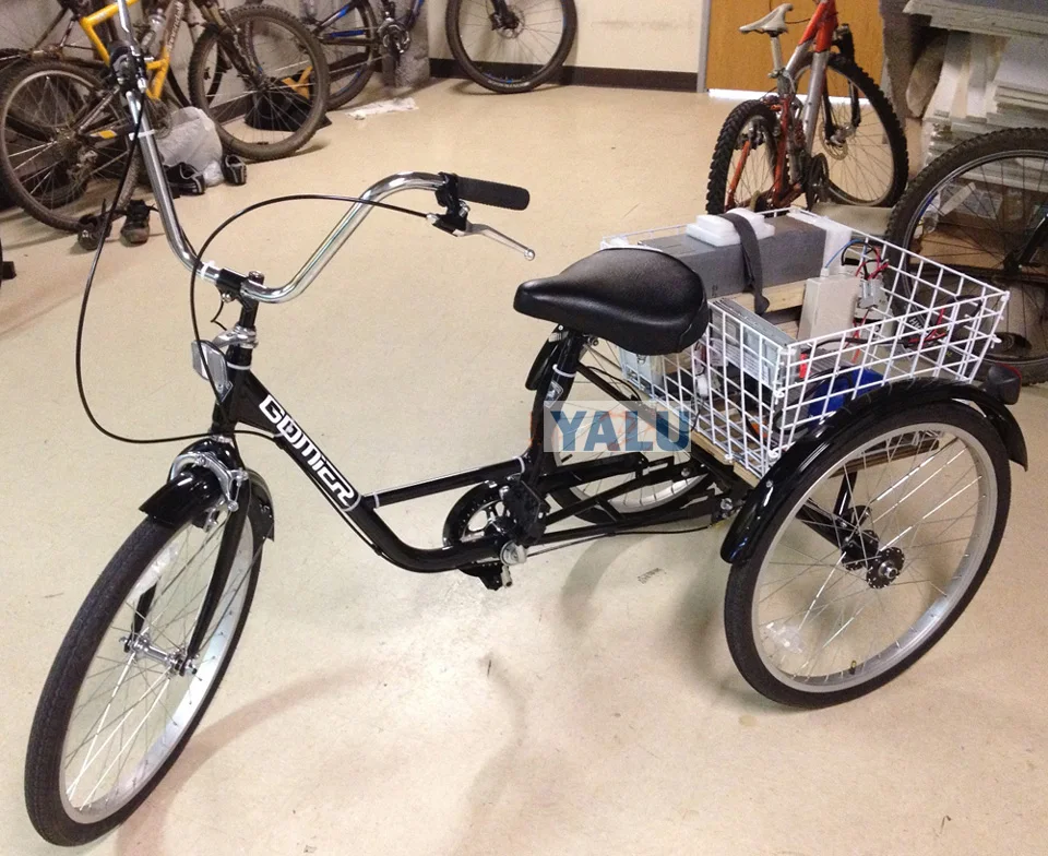 48v 350w Diy Bldc E-tricycle Trik Kit 