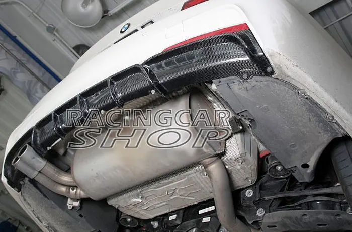 P Style REAL CARBON FIBER REAR DIFFUSER FOR BMW F30 3-SERIES SEDAN M-TECH M-Sport BUMPER 320i 328i