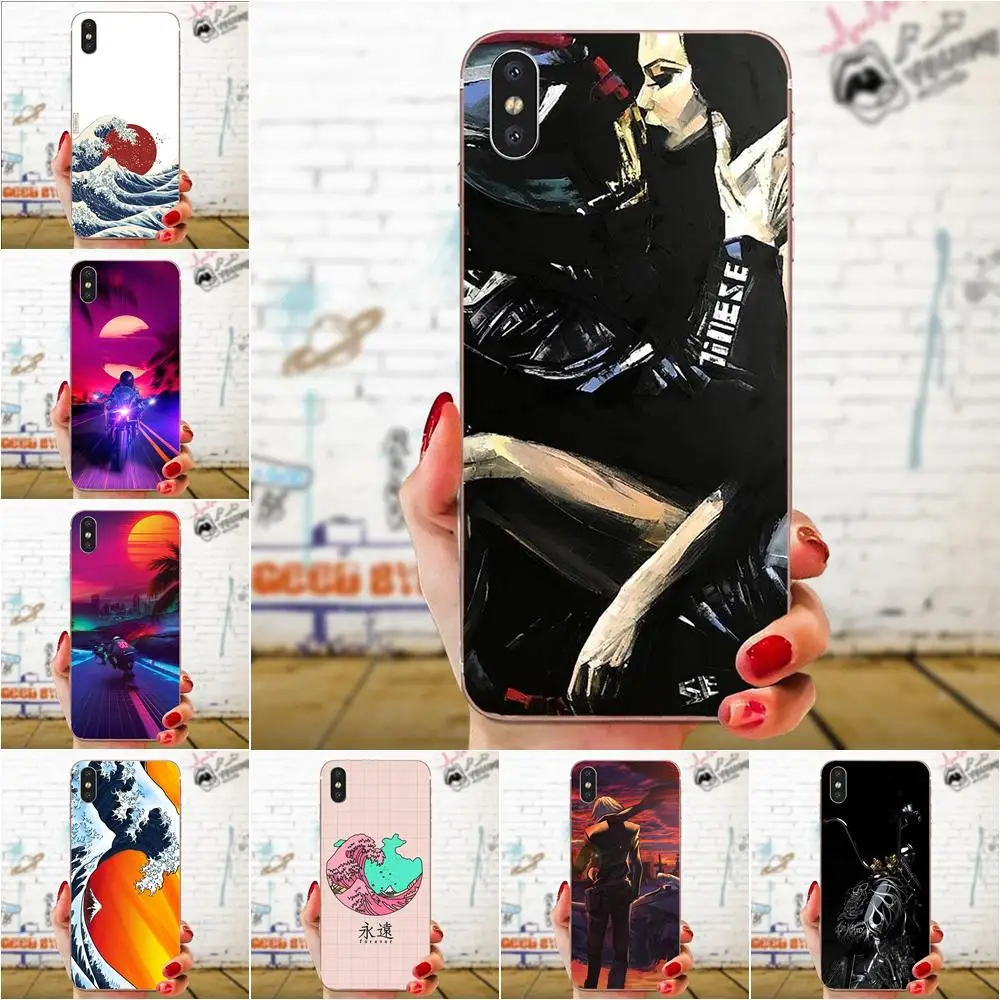 

Top Detailed Popular Case Japan Wave Art Moto For Xiaomi Redmi Mi 4 7A 9T K20 CC9 CC9e Note 7 9 Y3 SE Pro Prime Go Play