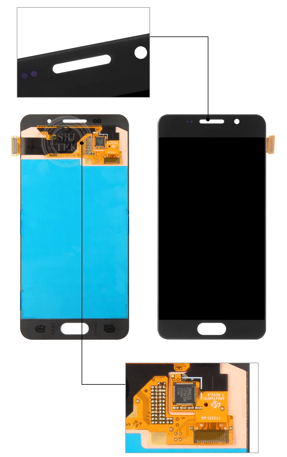 Гарантия AMOLED/тонкопленочных транзисторах на тонкоплёночных транзисторах ЖК-дисплей Дисплей для Samsung Galaxy A3 2016 Сенсорный экран дигитайзер