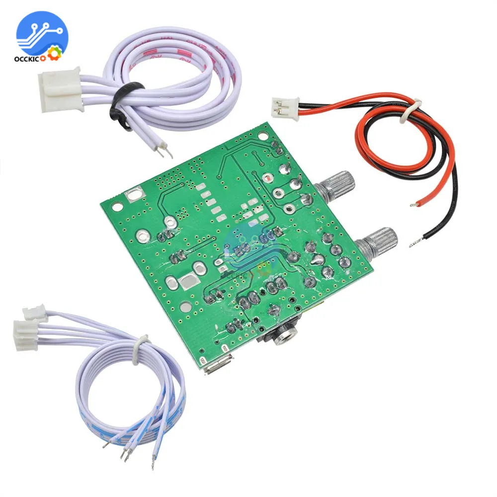 DC 5V 20W 2 1 Двухканальный аудио усилитель класса D 3D объемный стерео цифровой