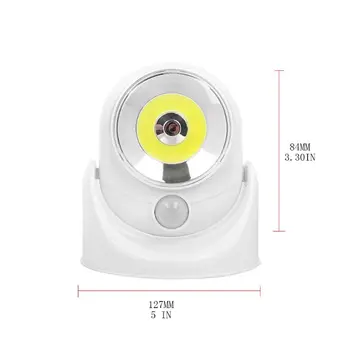 

COB Cordless Night Light Human Body Induction Sensor Switch for Stairs Doorway Q0KF