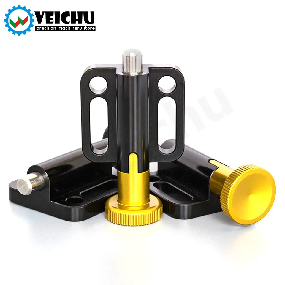 Vichu精密スプリング式インデックスピンアルミニウムノブステンレス鋼