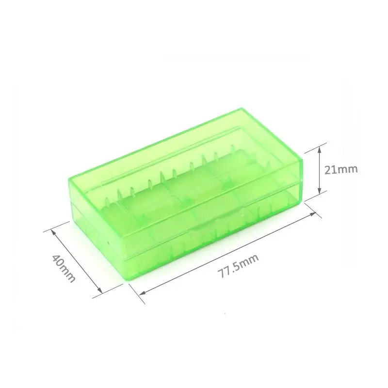 18650 CR123A 16340 Battery Case Holder Box Storage Color Optional BlueWhiteGree