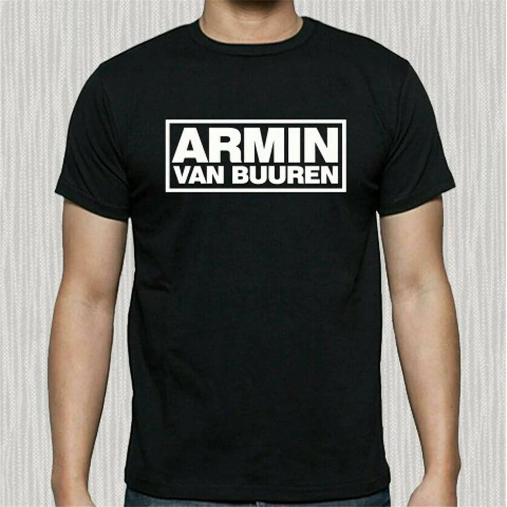 Armin-Van-Buuren-Famous-Disk-Jockey-Logo-мужская футболка размера S-3Xl D33 летняя |