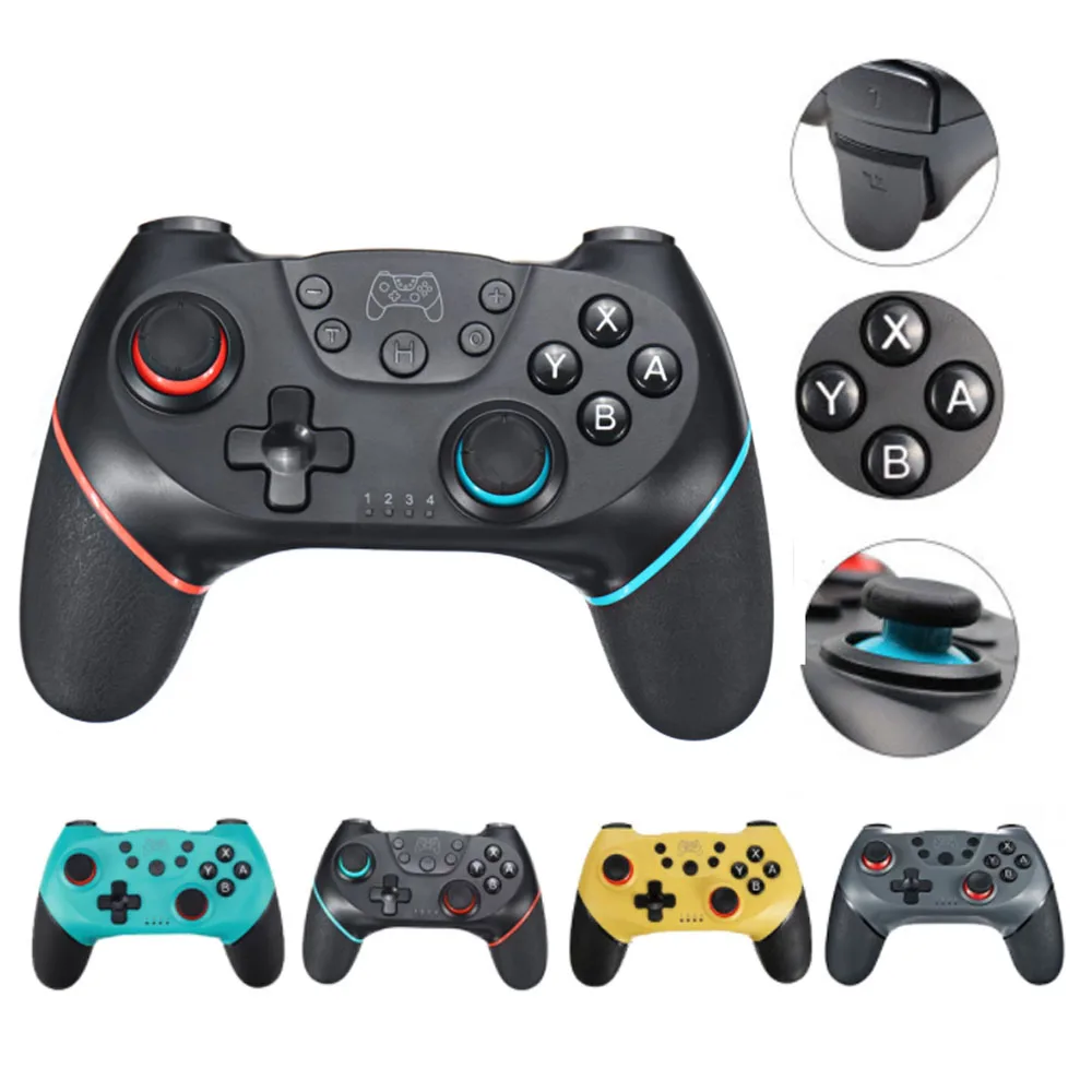 Wireless Gamepads Controller for NS Switch Console Video Game pad Bluetooth-compatible USB Control with 6-Axis For | Электроника