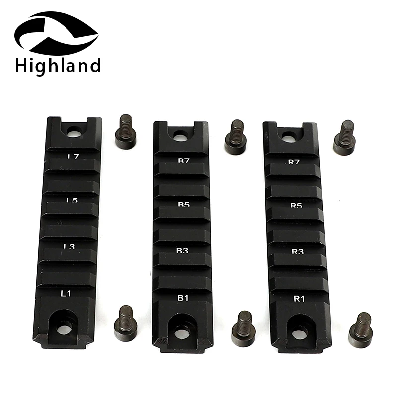 

Hunting scope Shooting Tactical Picatinny Rail Base Set for G36 G36C Series Mount Base Ring 3 short pieces