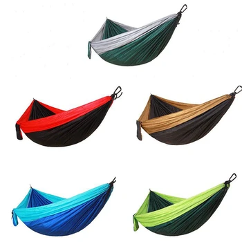 

Camping Parachute Outdoor Hammock Garden Furniture Leisure Sleeping Travel Double Hammock 260 * 140cm
