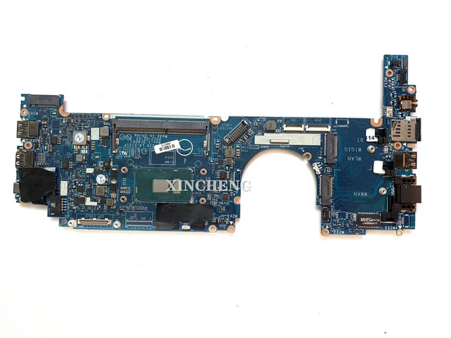 100% Working For Dell Latitude 7280 Laptop Motherboard I7-7600 Cpu