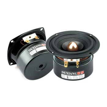 

2PCS 3 Inch 15W Full Range Audio Speakers Full-Frequency home theater Stereo Loudspeaker DIY HIFI Tweeter Woofer Speaker Unit