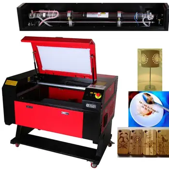 

Yonntech CO2 laser engraving machine 60W engraving cutter high-precision
