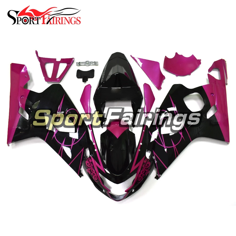 Полные Обтекатели для Suzuki GSXR600 GSXR750 K4 2004 2005 04 05 пластиковые вставки кузова