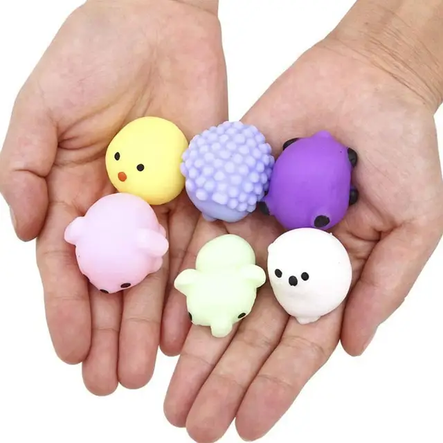 64/36/24pcs Squishy Toy Cute Pet Doll Antistress Ball Squeeze Mochi Rising Toy Stress Relief Toys Christmas Funny Gift 4