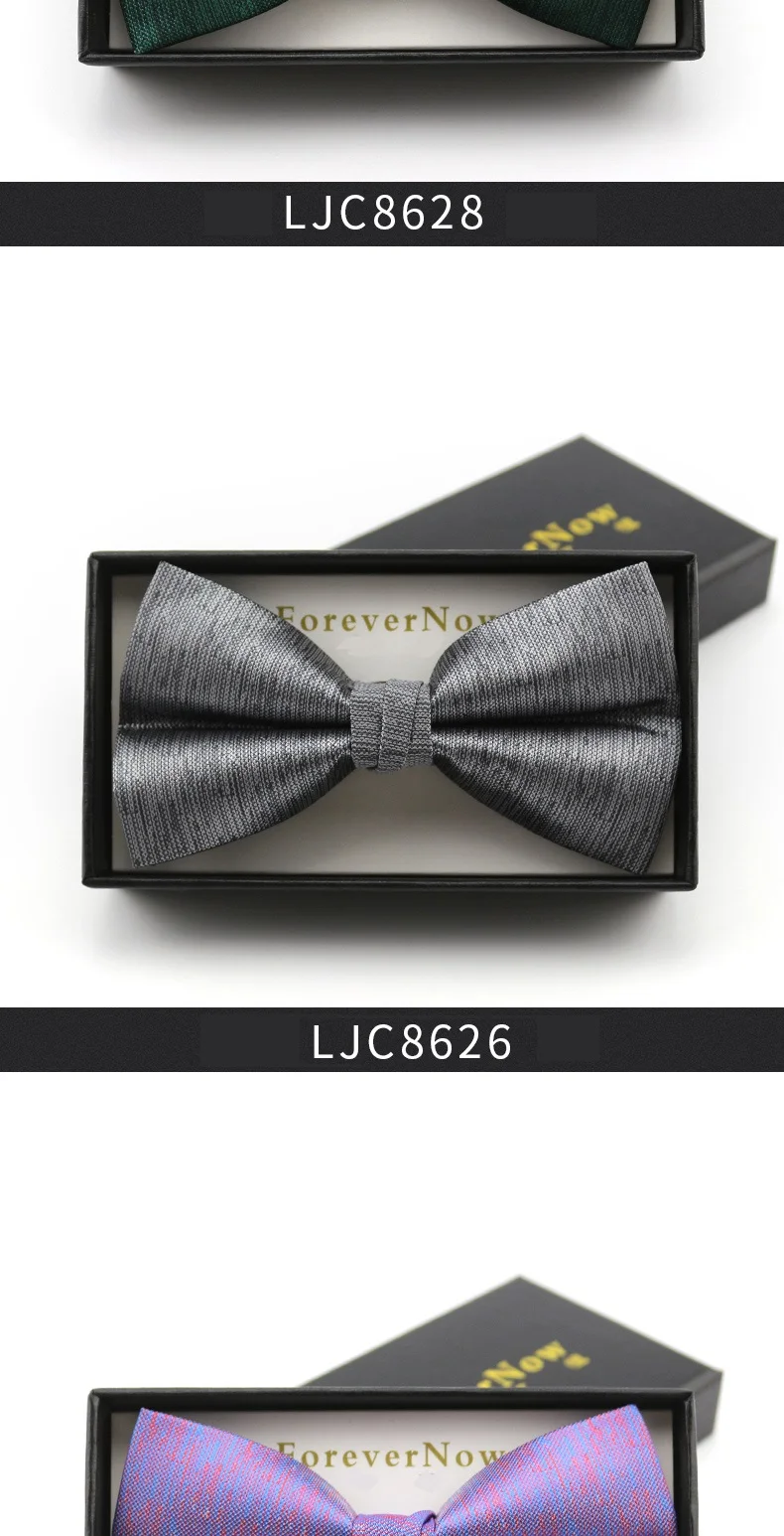 2019 новый модный дизайнерский мужской галстук-бабочка Галстуки для свадьба двойной тканевый однотонный галстук-бабочка банкетный