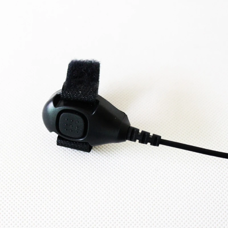 TK Air Guide with Bar Headphones Microphone Finger PTT Headphones