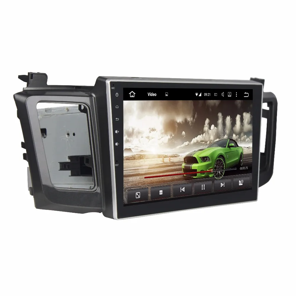 8 ядер 10 1 &quotAndroid 9 0 автомобильное радио для Toyota RAV4 2012 2015 Автомобильный