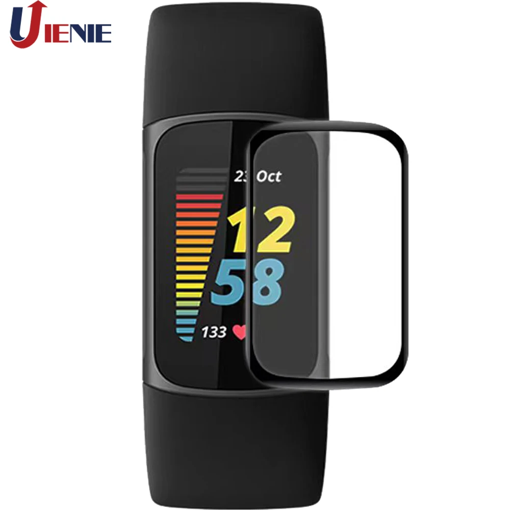 1/2/5pcs Protective Films Guard for Fitbit charge 5 Screen Protector