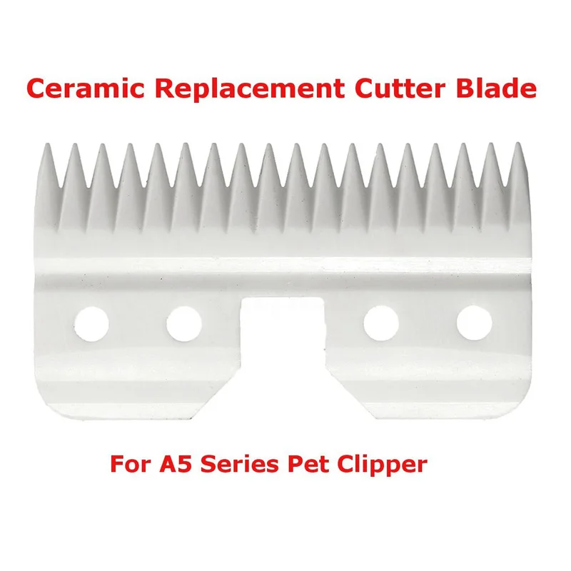 Pet Clipper Ceramic Blade 5pcs Andis Wahl Oster A5