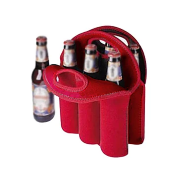 

Carry 6 Bottles Drink/Wine/Beer Insulated Neoprene Protective Bag Tote Carrier Cooler Case 29.3*29.3CM Wine Bottle Bag BBQ Party