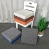 Plus Hard High Density Sponge Sofa Cushion Solid Wood Redwood Window Mat Tatami Chair Linen Cloth Square Cushion 5-8cm Thickness 3
