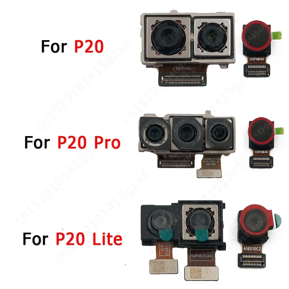 

Rear Front Camera For Huawei P20 Lite Pro Small Selfie Back Facing Frontal Camera Module Flex Replacement Spare Parts