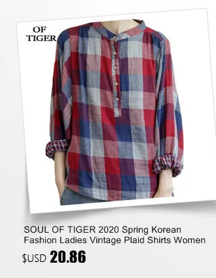 SOUL OF TIGER, новая весенняя мода, китайский стиль, женские джинсовые рубашки, женские повседневные блузки, свободные винтажные женские топы большого размера