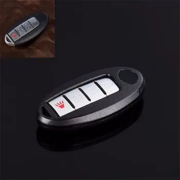 

Abs Plastic Car Key Bag Cover Case Shell sticker For Nissan Teana Sylphy Geniss Tiida Qashqai X-Trail 4 Color Case Key Car Smart