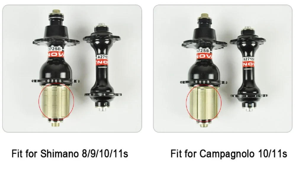 Shimano and Campagnolo  2