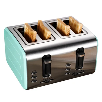 

Toaster Sandwich-Maker Oven Kitchen-Appliances Breakfast Baking Stainless Steel Toaster