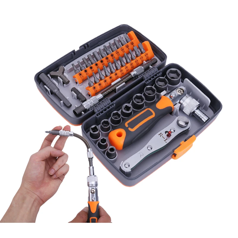 Ratchet Wrench Screwdriver Handle Nut Driver Set 6.35mm Repair Tools Kit 02 Ratchet Wrench Screwdriver Handle Nut Driver Set 6.35mm Repair Tools Kit 02