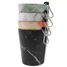 Портативный автомобильный мусорный контейнер, органайзер, держатель мусора, мусорное ведро, мраморное мусорное ведро в скандинавском стиле, мини автомобильный ящик для хранения без крышки