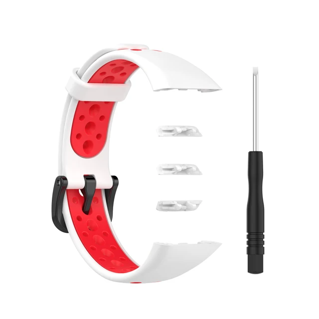 Soft Silicone Band Straps For Huawei Band 6 Smart Watch Wristband Replacement Smart Watch Strap For Huawei Honor Band 6 Correa A