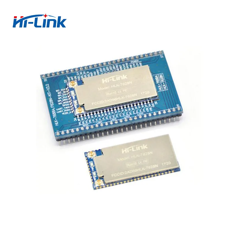 Серийный UART Встроенный Wi-Fi беспроводной MT7628N openwrt модуль ram 128M flash 32M маршрутизатор ethernet модуль HLK-7628N