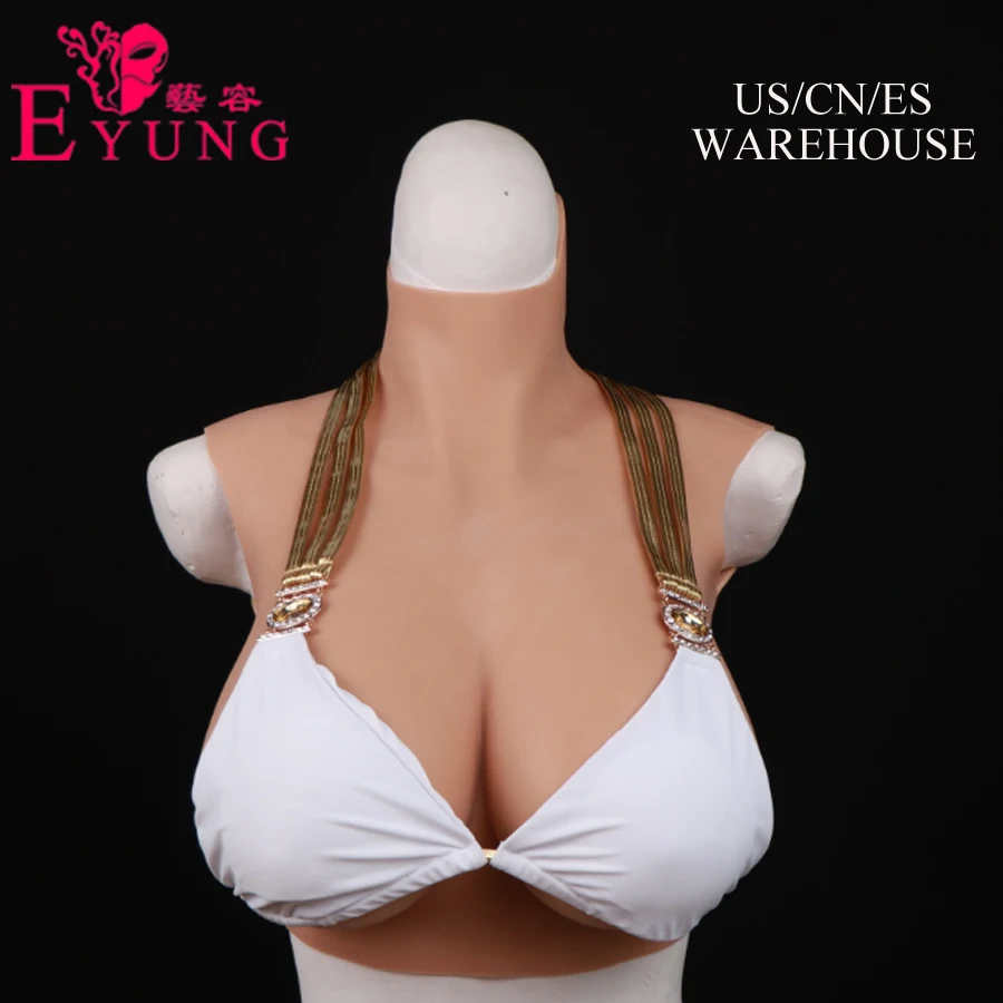 

80C High quality Silicone breast form for crossdresser Crossdressing props realistic boob breast enhancer tit drag queen shemale