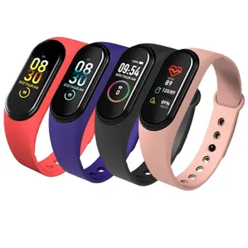 

M4 Smart Watch Men Touch Screen Sports Pedometer Fitness Tracker Smartwatch Women Heart Rate Blood Pressure Pedometer SmartBand