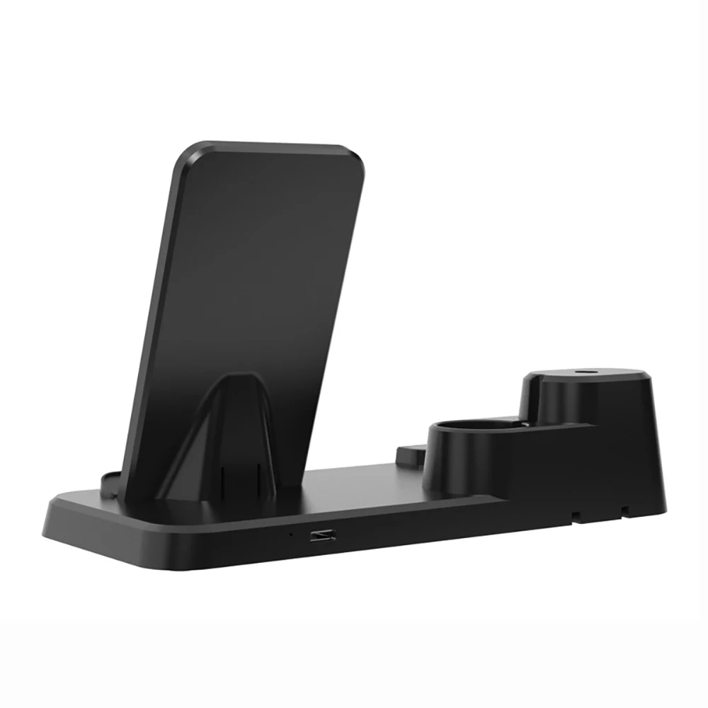3 in 1 Qi Fast Wireless Charging Dock Station For iPhone Samsung 10W Wireless Charger For Airpods For Apple Watch Fast Charger