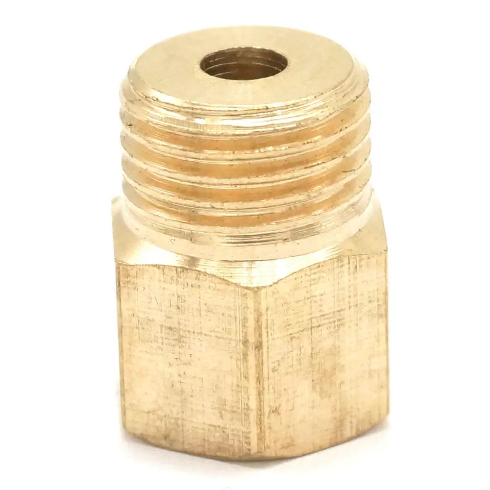Adaptateur Réducteur Laiton M12x1 Mâle Vers M10x1 Femelle – 2 Pièces, Pour Systèmes Hydrauliques/GPL