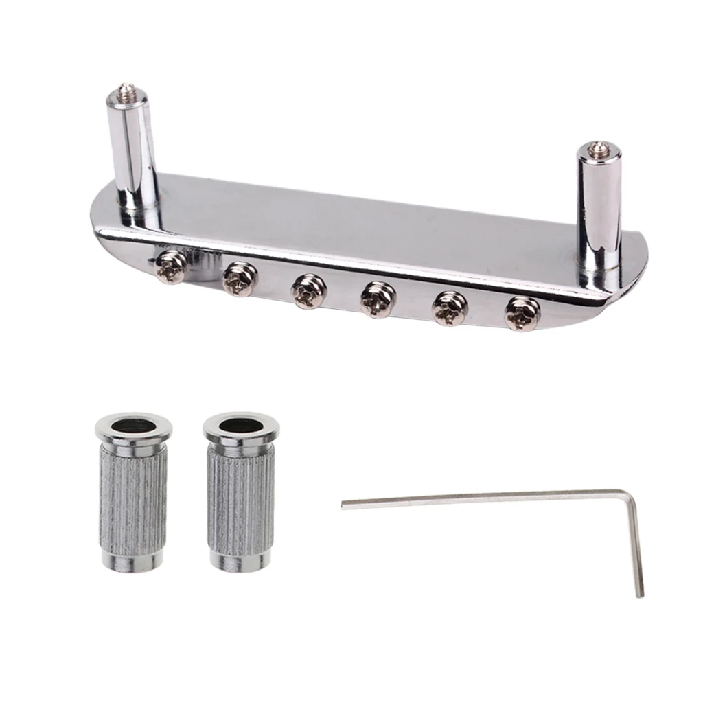 Guitar Saddle Bridge Zinc Alloy for Mustang Jaguar Jazzmaster Guitar