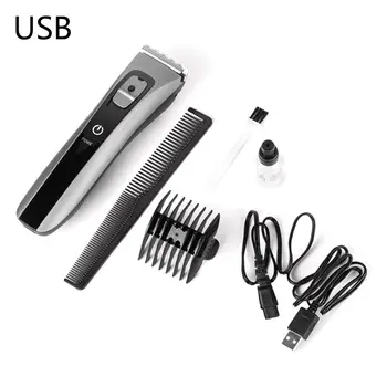 

Adults Kids Professional Electric Hair Clipper Waterproof Beard Trimmer Barber Grooming Kit Rechargeable Cordless Haircut Machin