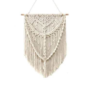 

Macrame Wall Hanging Tapestry Wall Decor Bohemian Woven Bohemian Tapestry Geometric Art Home Decoration