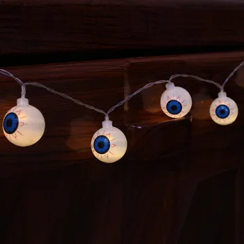 

Halloween Eyeball Light String Halloween Decoration Lights With 10 LED Beads led string lights Christmas Party Decoration