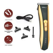 Машинка для стрижки волос профессиональный триммер для волос Аккумуляторная Беспроводная электрическая машина для резки волос бритвенные ножницы для парикмахеров